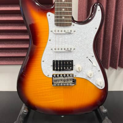 Vintage V6HFTB Hardtail 2010s - Flamed Tobacco Burst image 3