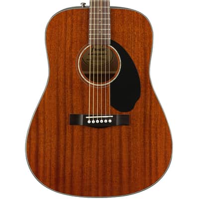 Fender CD-60S All Mahogany Dreadnought Acoustic Guitar image 1