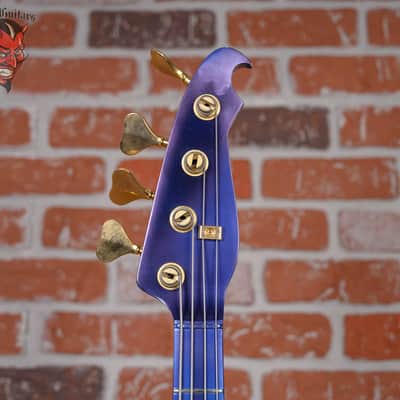 Custom One Off Build ”Bug Bass” Built for Jermaine Jackson Bug Graphic w/LEDs 1984 w/Case image 10