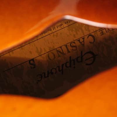 1985 Epiphone Casino sunburst image 11