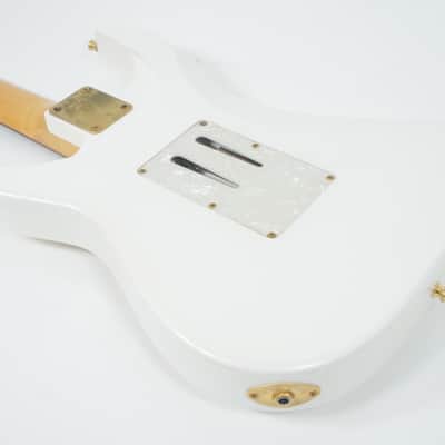[SALE Ends June 30] FERNANDES LA-80KK L'Arc~en~Ciel KEN SIGNATURE MODEL MAPLE BODY Pearl White Gold image 13