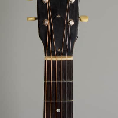 Gibson J-35 Flat Top Acoustic Guitar (1937), black tolex hard shell case. image 5