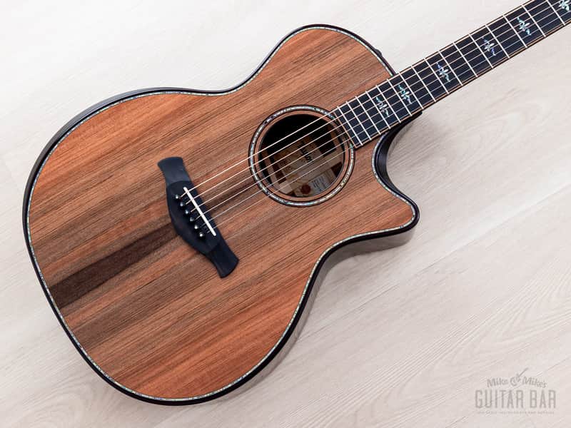 2023 Taylor Builders Edition 914ce Kona Edgeburst, Sinker Redwood + Honduran Rosewood w/ Case image 1