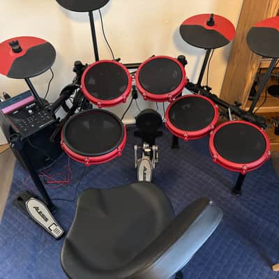 Alesis Nitro Max Expanded Kit 2025 - Red image 4