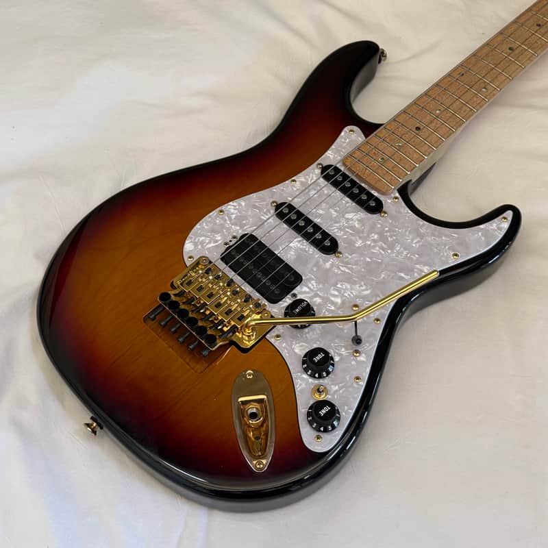 Carvin Bolt HSS Floyd Rose - Custom Shop Strat Killer - Made in USA - Sunburst - Free Pro Setup image 1