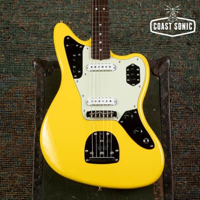 2026 Fender FSR Traditional 60s Jaguar Made in Japan MIJ Graffiti Yellow image 6