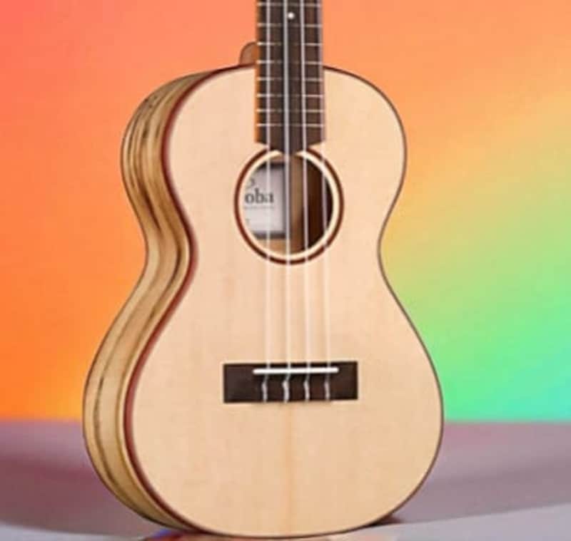 Cordoba 24T Spruce Spalted Maple Tenor Ukulele, Rich Tone & Stunning Looks image 1