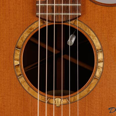 2012 Bashkin Grand Concert, Brazilian Rosewood/Lucky Strike Redwood image 5