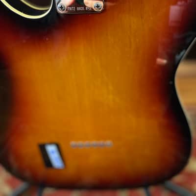 Fritz Brothers Roy Buchanan Bluesmaster 1989 - Sunburst image 6