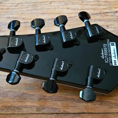 Jackson X Series SLAT8 MS Soloist Archtop with Rosewood Fretboard 2017 - 2018 - Gloss Black image 13