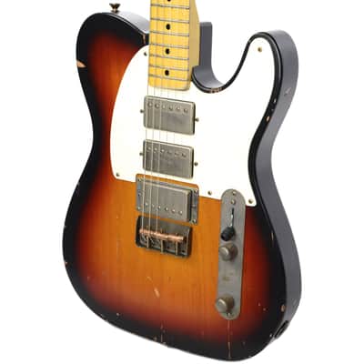 Nash T3HB 3-Tone Burst  Light Relic (Serial #3020) image 2