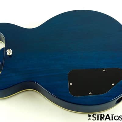 Epiphone Les Paul Special Double Cut BODY + NECK AAA Maple Figured Ocean Water. image 3