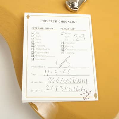 Gibson USA SG '61 Standard TV Yellow 2025 Pre-Owned image 12