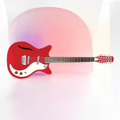 Danelectro'59 Vintage 12 String Red Metallic New, D59V12-MR image 4