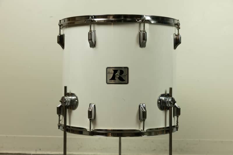 1970s Rogers 16x18" New England White "Big R" Floor Tom image 1