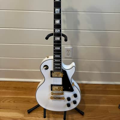 Epiphone "Inspired by Gibson Custom Shop” Les Paul Custom - Alpine White image 2
