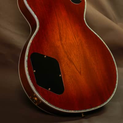 Gibson Les Paul Custom Quilt Masterpiece Electric Guitar Lemon Burst Bild 8