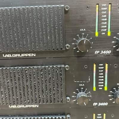 LAB GRUPPEN FP3400 2-Channel Professional Power Amplifier #3400 (LOT OF 4) THS image 18