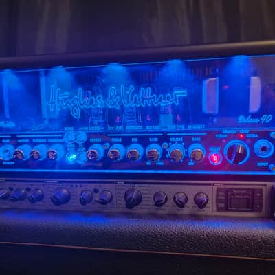 Hughes & Kettner GrandMeister Deluxe 40 4-Channel 40-Watt Guitar Amp Head 2017 - 2021 - Black image 1