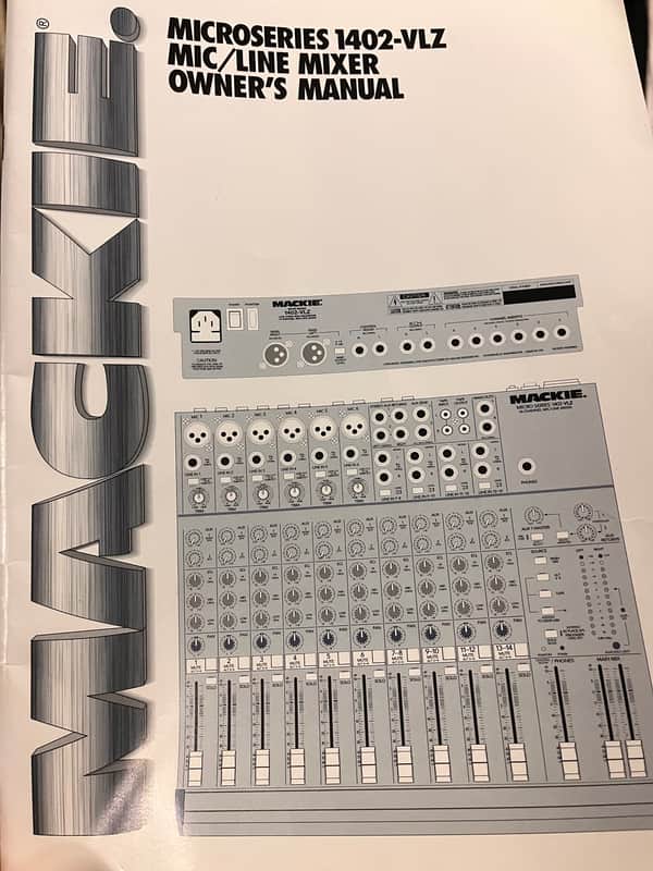 Mackie 1402-VLZ Pro 14-Channel Mic / Line Mixer