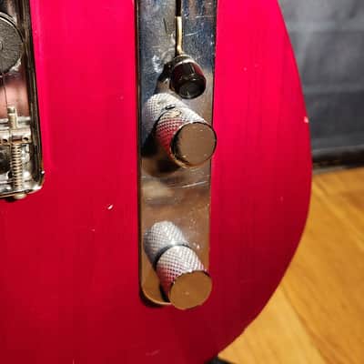 Fender American Telecaster Medallion Partscaster Trans Red Custom Shop Pick Ups image 10