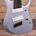 Ibanez RGD Axe Design Lab Multi-Scale RGDMS8 8-String Electric Guitar  Classic Silver Matte