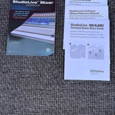 PreSonus StudioLive 32.4.2AI 32-Channel Digital Mixer Tested w/ Manuals image 11