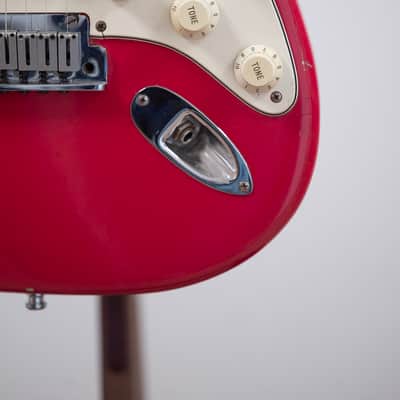 Fender USA Stratocaster Plus 1988 - in Raspberry Razzberry - Like John Mayer's image 15
