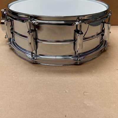Pearl Sensitone Heritage Steel Snare Drum 14"x5.5" – Chrome (Brand New in Box) image 7