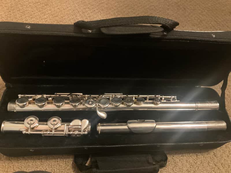 Pearl Flute Silverplated-All New Pads and Case image 1