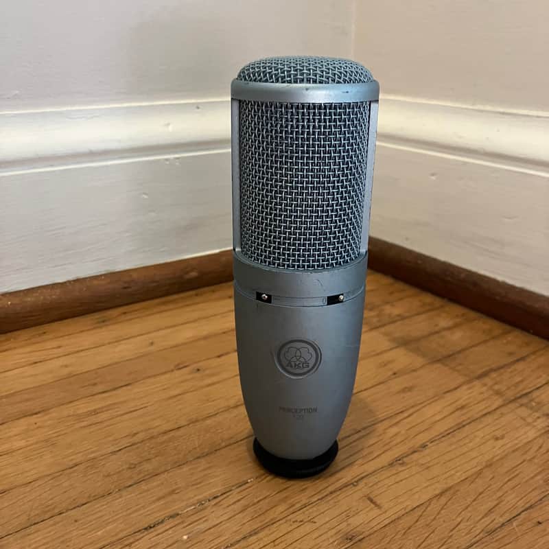 AKG Perception 120 Medium Diaphragm Cardioid Condenser Microphone 2000s - Light Blue image 1
