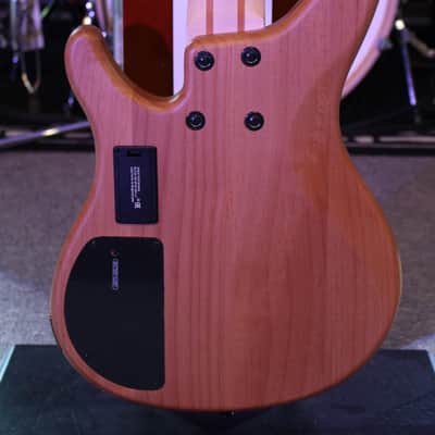 Yamaha TRBX605FM 5-String Electric Bass Guitar, Natural Satin image 4