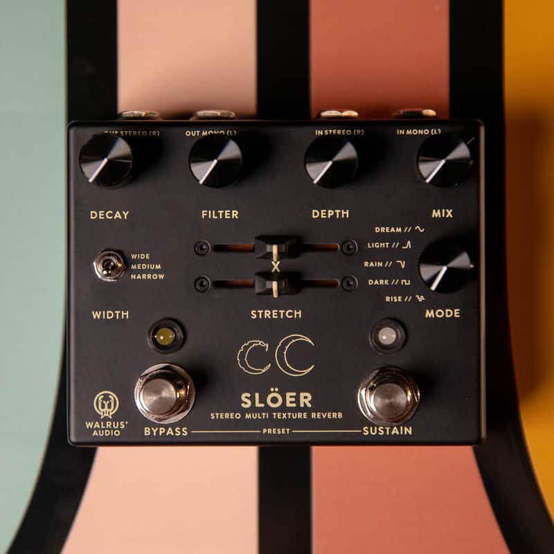 Walrus Audio SLOER Stereo Ambient Reverb Black image 1