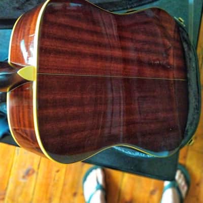 Vega V446 Dreadnought Mid-70's - Tobacco Sunburst image 7