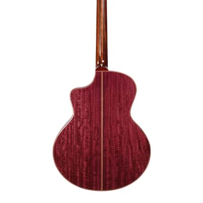 Natasha JC30 (Spruce) - Sitka Spruce and Purpleheart Acoustic Guitar 2023 - Gloss image 4