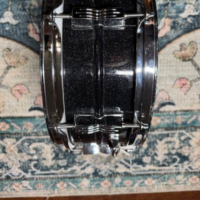 Ludwig Acrolite Black Galaxy "Blackrolite" Late 80s-Early 90s, Clean image 3