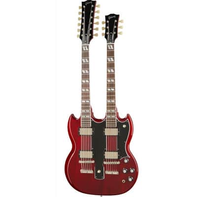 Gibson Custom EDS-1275 Double Neck Cherry Red Gloss image 6