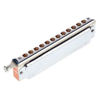 Seydel DELUXE STEEL Chromatic Harmonica,  Key of G. New with Full Warranty! image 8