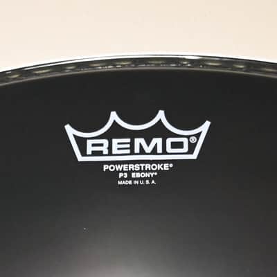 Remo 24" Powerstroke 3 Ebony Bass Drum Head P3-1024-ES image 2