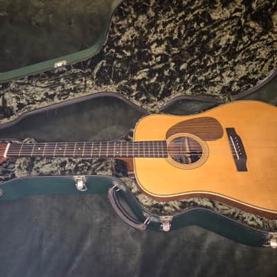 Merrill C28 Kit Guitar (3 builders Custom Dreadnought guitar) Adirondack / Honduran Rosewood Calton Case image 2