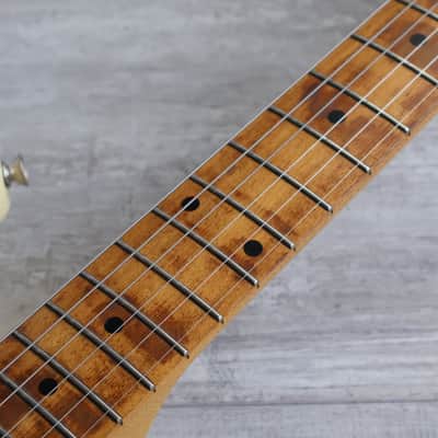 1986 Fender Japan ST-456 "E Series" Stratocaster (Vintage White) image 6