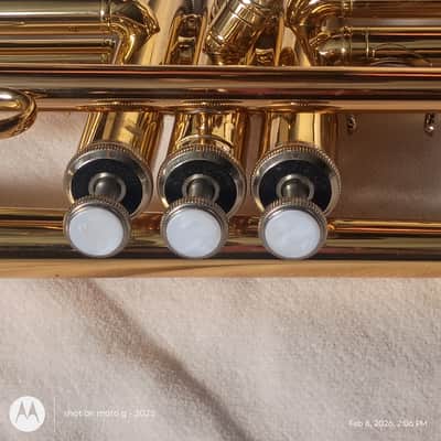 Yamaha YTR-200ADII Advantage Standard Bb Trumpet 2010s - Brass image 2