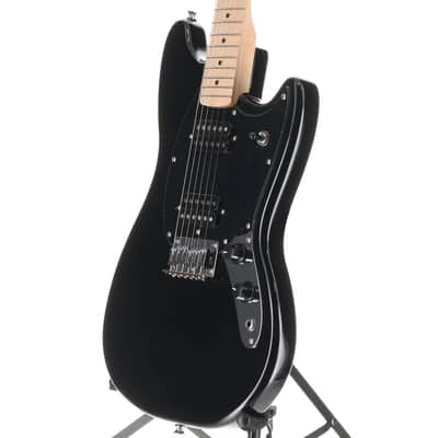 Immagine Squier Sonic Mustang HH, Maple Fingerboard, Black Pickguard, Black (RP) - 4