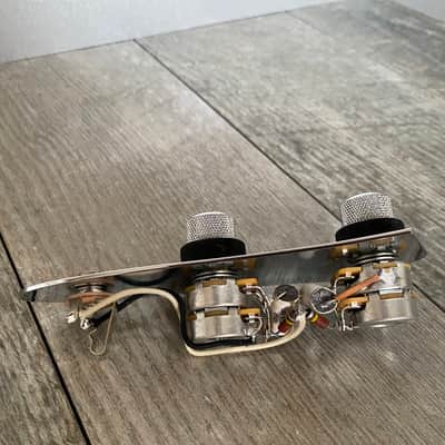 Fender Jazz Bass 1960 Loaded Stacked Knob Harness LUXE Capacitors Allen Bradley image 5