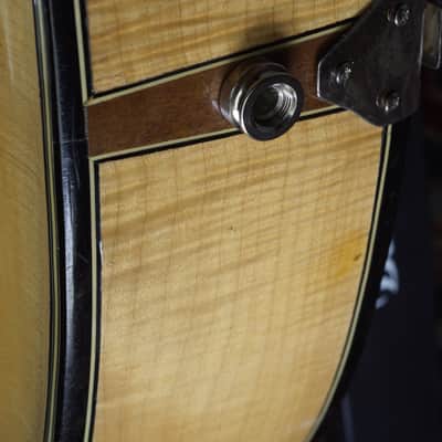 Geaka Masterbuilt Archtop 1950s Made in Germany w PU - Blonde  w/video image 24