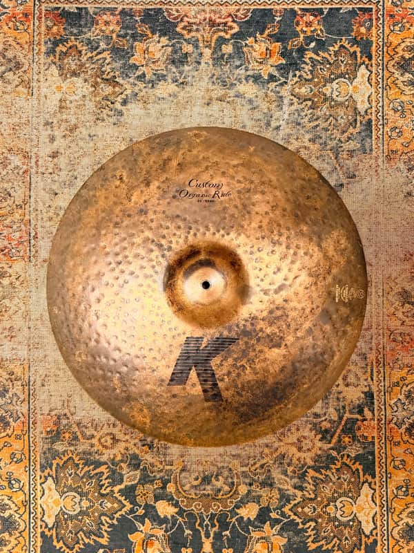Zildjian K CUSTOM ORGANIC Ride 21” DRY Stick Attack! Great Articulation! Why Pay $580! 2517 g image 1