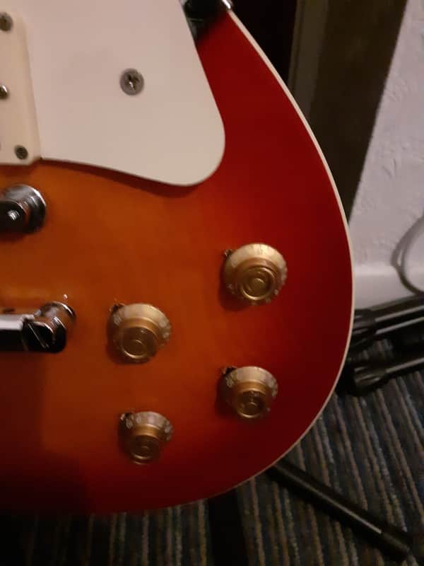 Bacchus Live Road Les Paul Style Universe Series Heritage Cherry