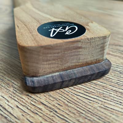 Telecaster Compatible Pro Roasted Maple and Rosewood Guitar Neck Unfinished Paddle Headstock image 6