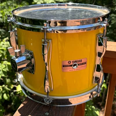 Vintage Yamaha TT-910RA 1983 10"x 8" Recording Custom Tom in Mellow Yellow image 2