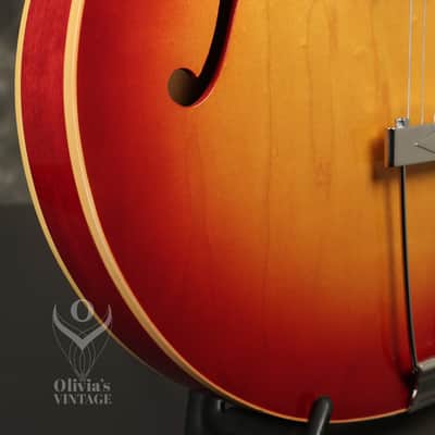 1966 Gibson ES-125TC Cherry Sunburst w/ original hardshell case + HANG TAG!!! image 11